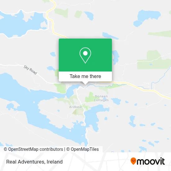 Real Adventures map