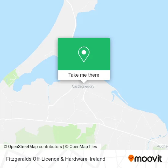 Fitzgeralds Off-Licence & Hardware map