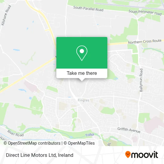 Direct Line Motors Ltd map