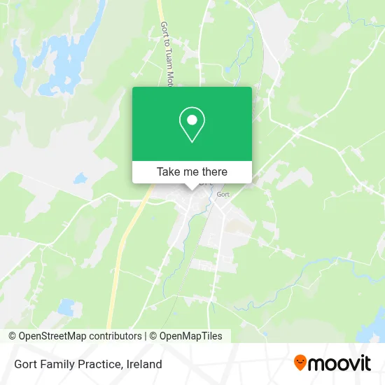 Gort Family Practice map