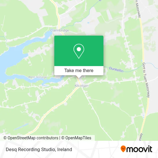 Desq Recording Studio map