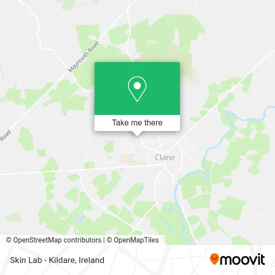 Skin Lab - Kildare map