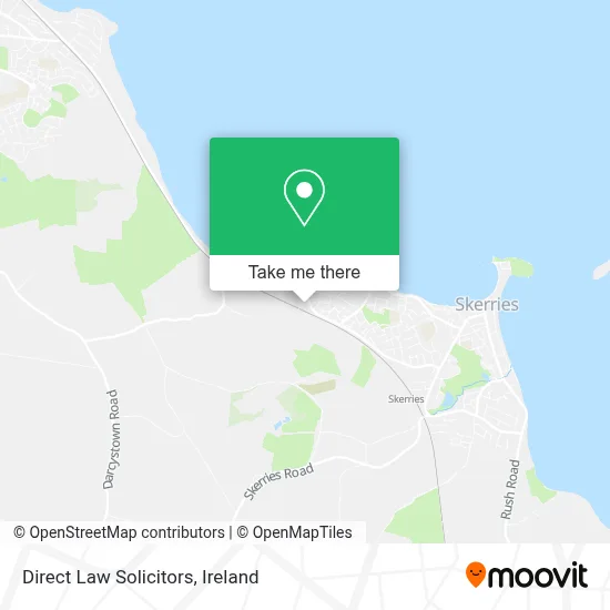 Direct Law Solicitors map