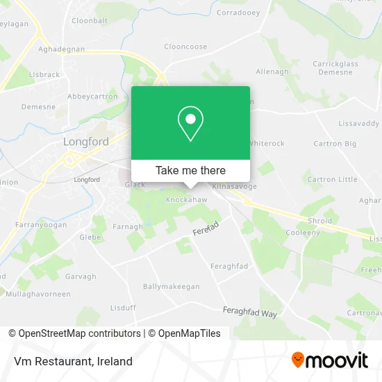 Vm Restaurant map
