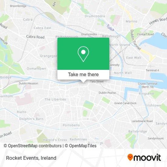 Rocket Events map