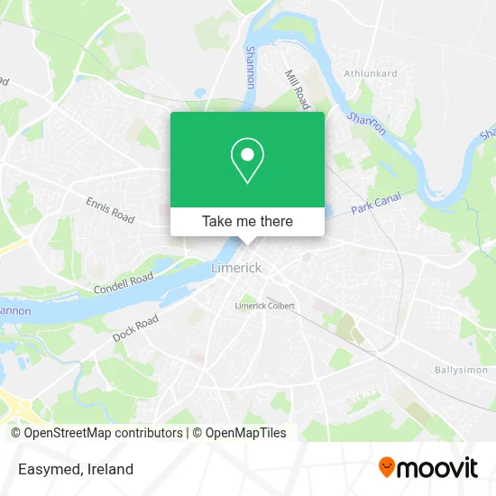 Easymed map