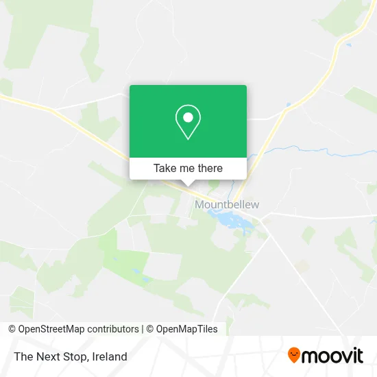 The Next Stop map