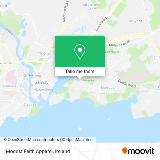Modest Faith Apparel map