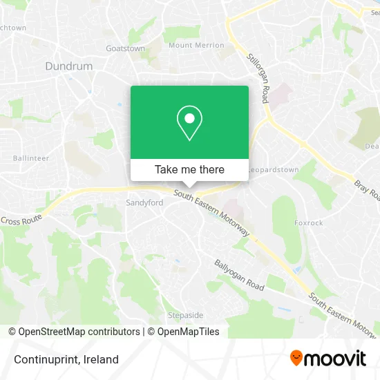Continuprint map