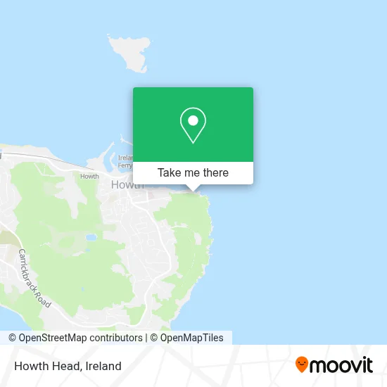Howth Head map
