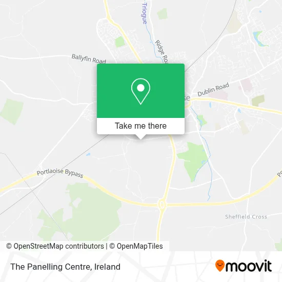 The Panelling Centre map