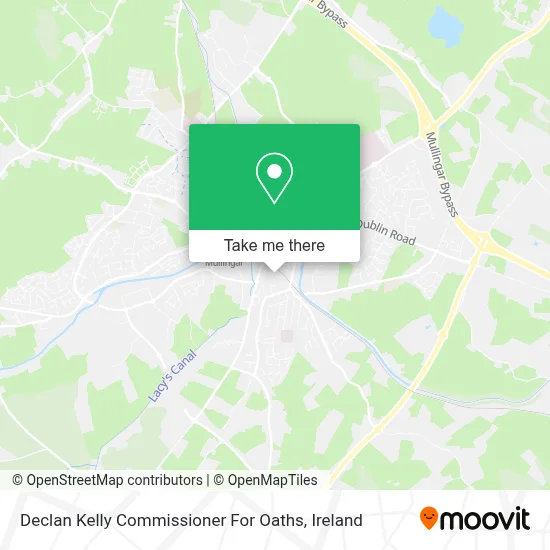 Declan Kelly Commissioner For Oaths map