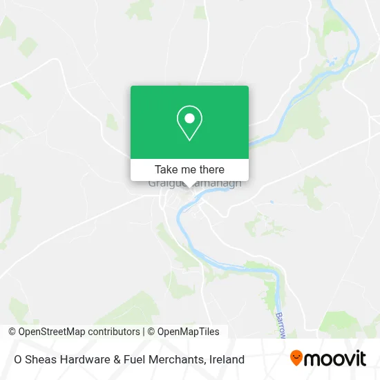 O Sheas Hardware & Fuel Merchants map
