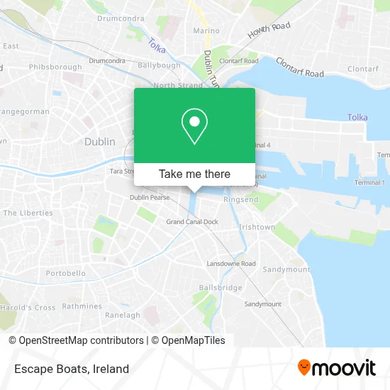 Escape Boats map