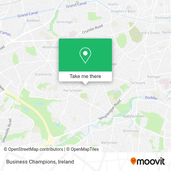 Business Champions map