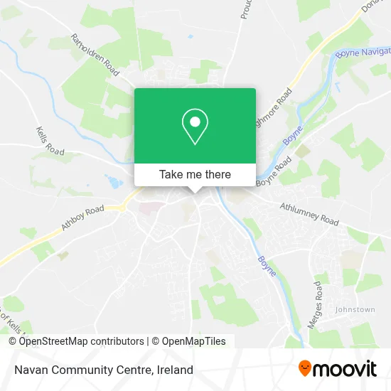 Navan Community Centre map