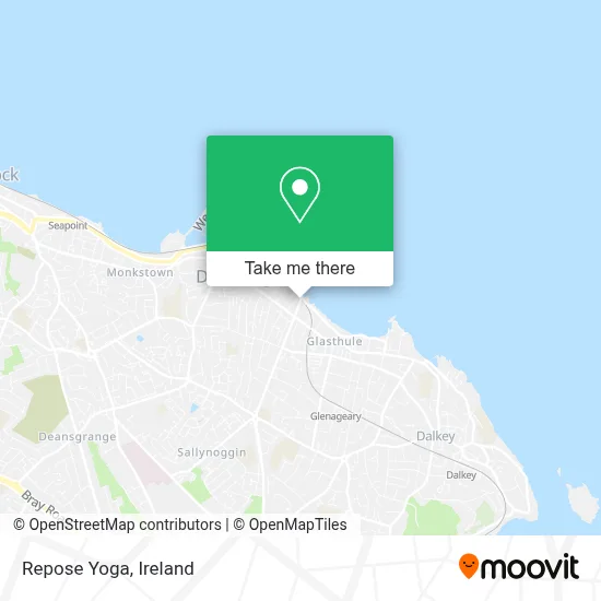 Repose Yoga map
