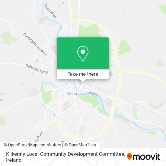 Kilkenny Local Community Development Committee map