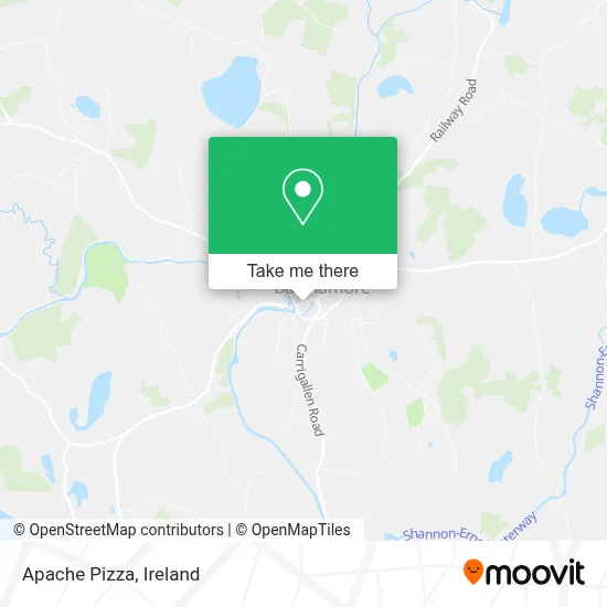 Apache Pizza map
