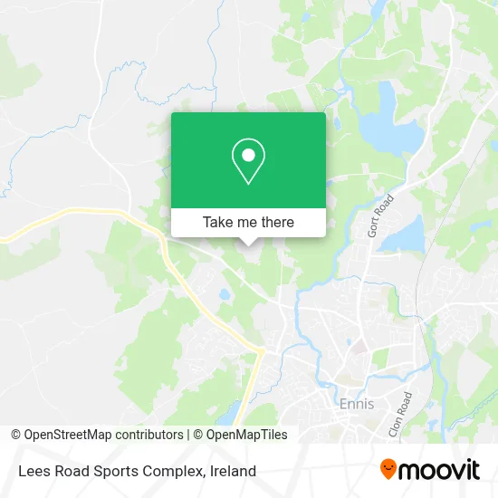 Lees Road Sports Complex map