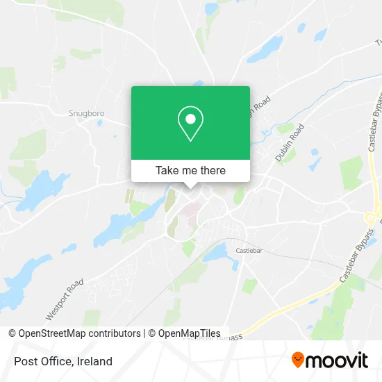 Post Office map
