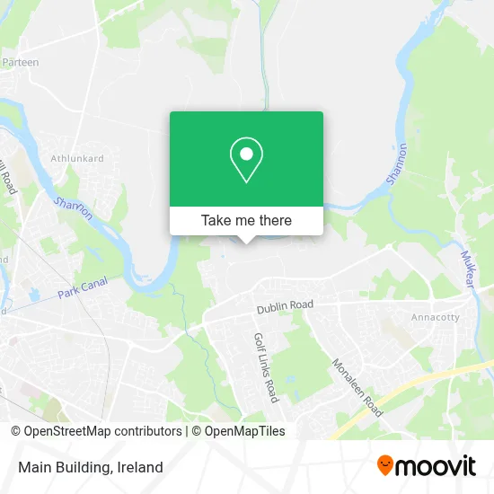 Main Building map