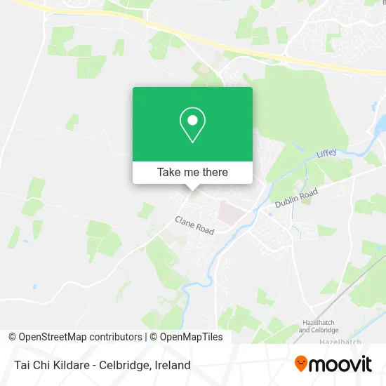 Tai Chi Kildare - Celbridge map