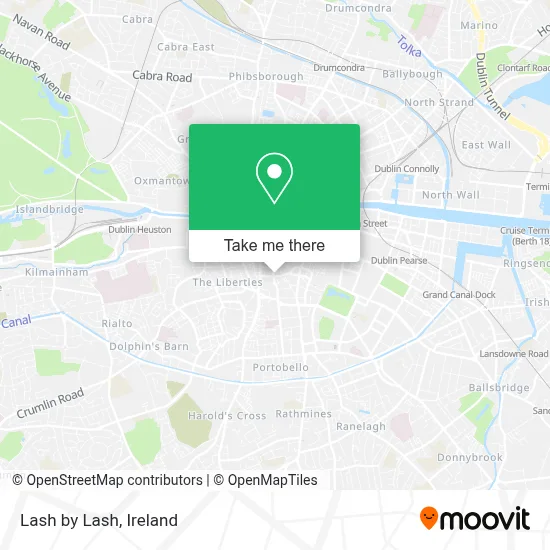 Lash by Lash map