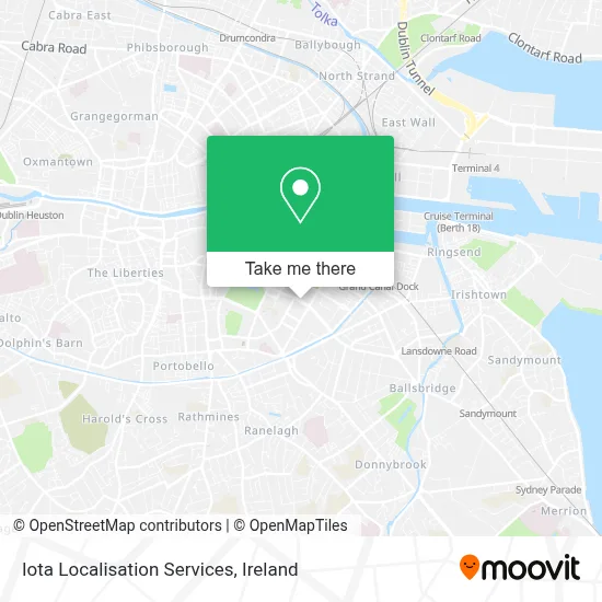 Iota Localisation Services map