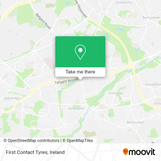 First Contact Tyres map