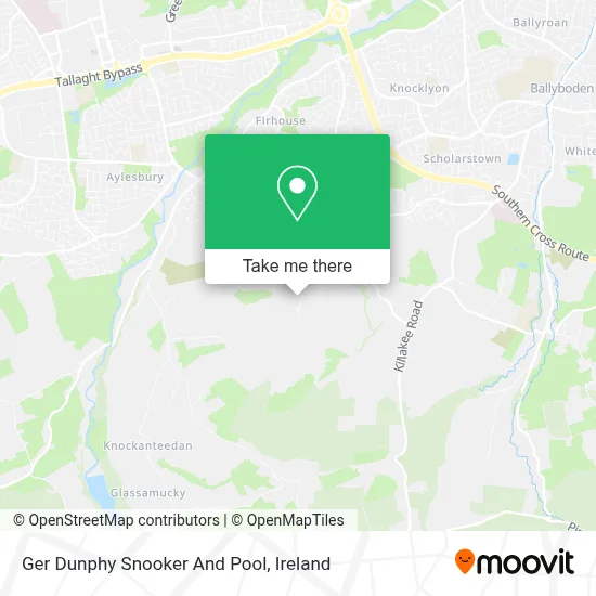Ger Dunphy Snooker And Pool map