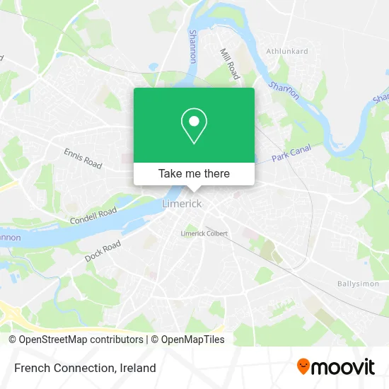 French Connection map