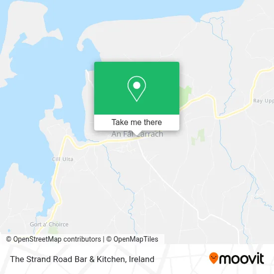 The Strand Road Bar & Kitchen map