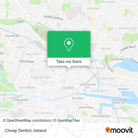 Cheap Dentist map