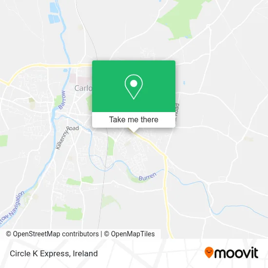 Circle K Express map