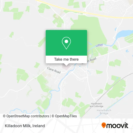 Killadoon Milk map