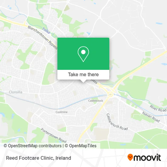 Reed Footcare Clinic map