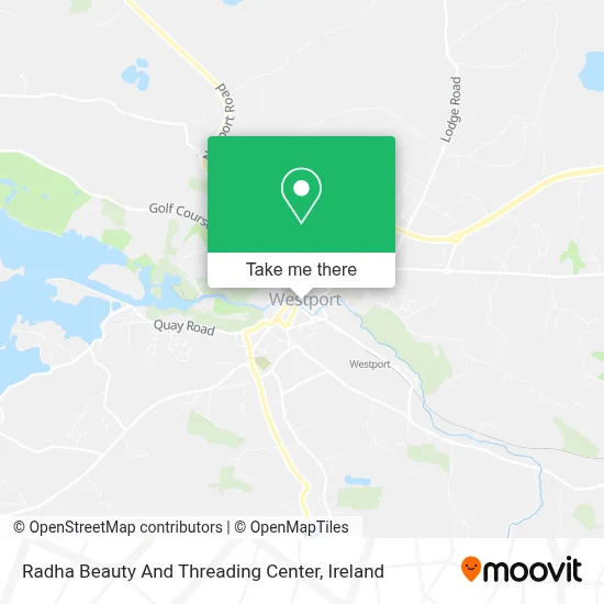 Radha Beauty And Threading Center map