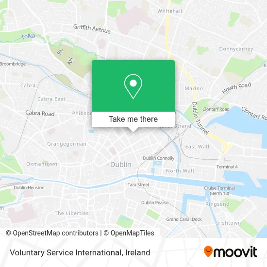 Voluntary Service International map