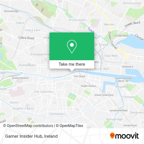 Gamer Insider Hub map
