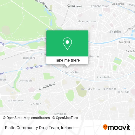 Rialto Community Drug Team map