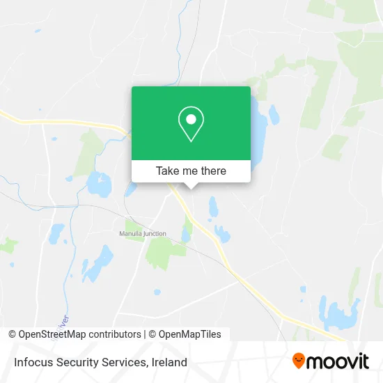 Infocus Security Services map