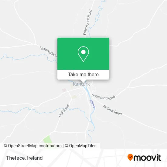 Theface map