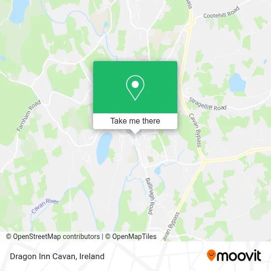 Dragon Inn Cavan map
