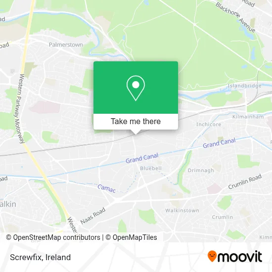 Screwfix map