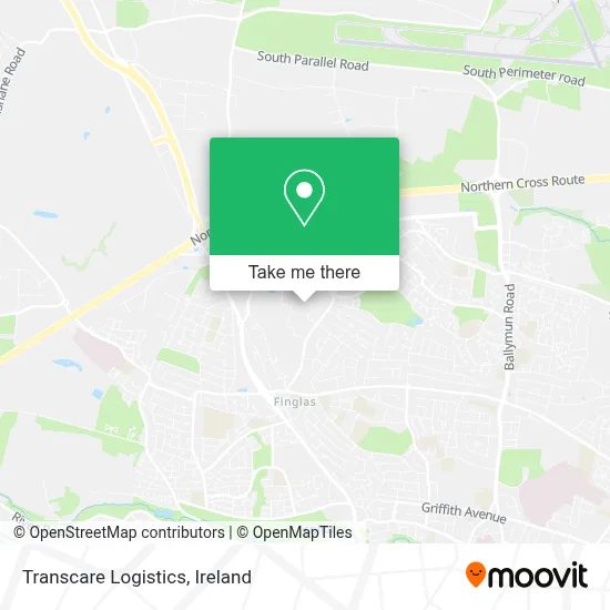 Transcare Logistics map