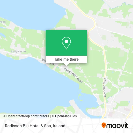 Radisson Blu Hotel & Spa map