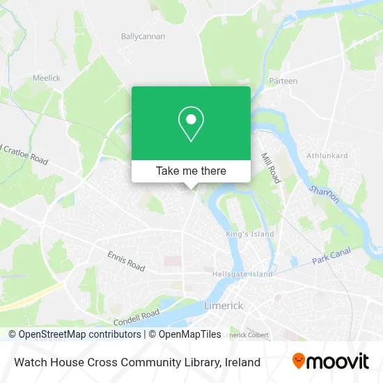 Watch House Cross Community Library map