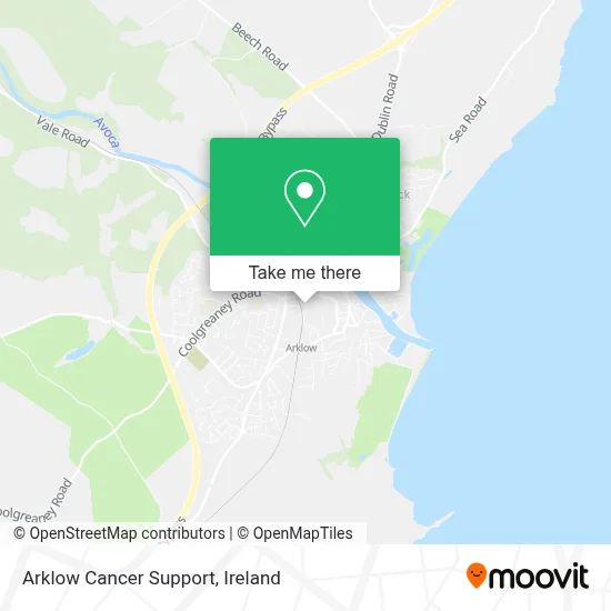 Arklow Cancer Support map