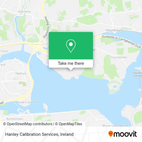 Hanley Calibration Services map
